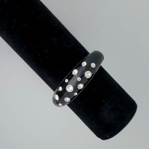 Black and Crystal Bracelet
